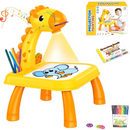 Girafa Graffiti Escrita Board, Projeção Drawing Desk, Aprendizagem LED Projetor, Art Table, Brinquedo multifuncional