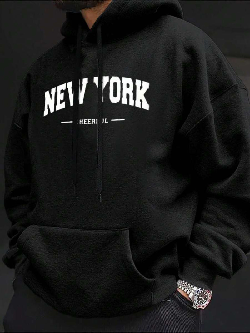 Buzo/hoodie NEW YORK NEGRO