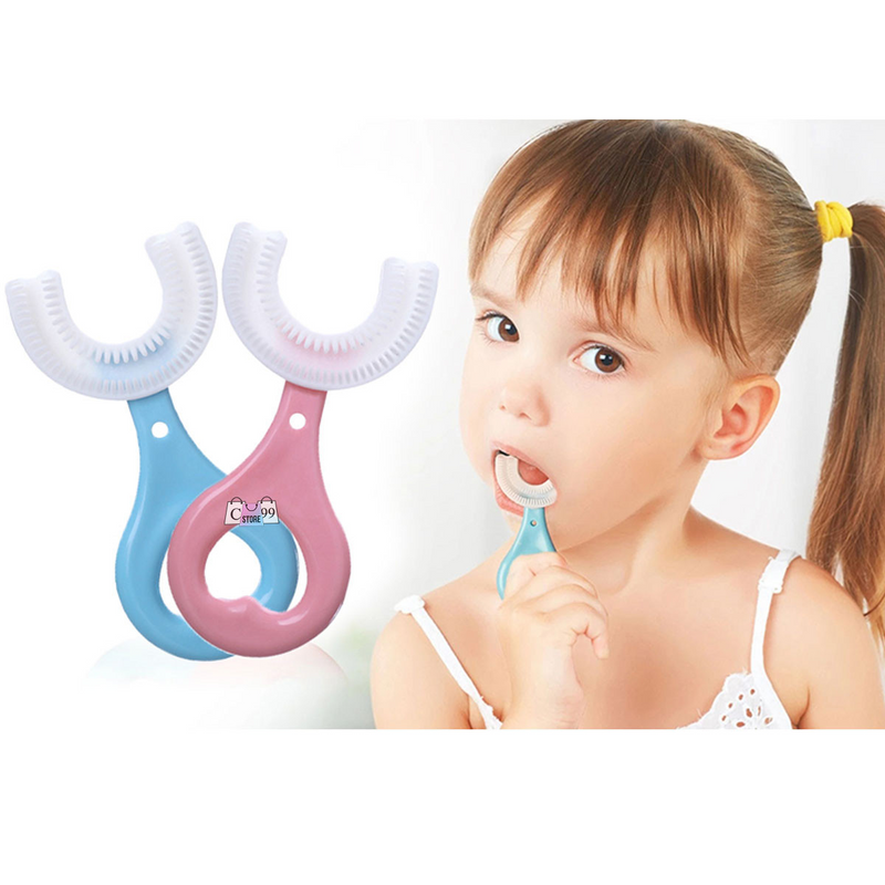 CEPILLOS DE DIENTES FORMA U PARA NIÑOS